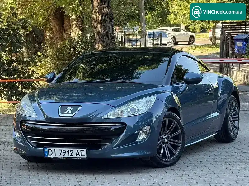 Peugeot RCZ 2012, фото з оголошення 1 з 20, VIN VF34J5FEACP004751