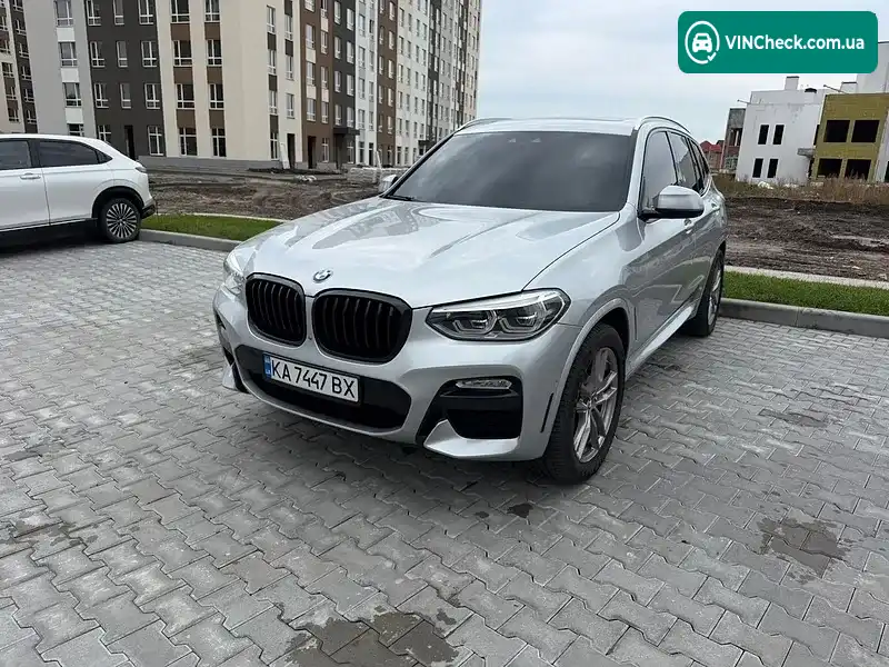 BMW X3 2018, фото з оголошення 1 з 20, VIN 5UXTR7C59KLF30215