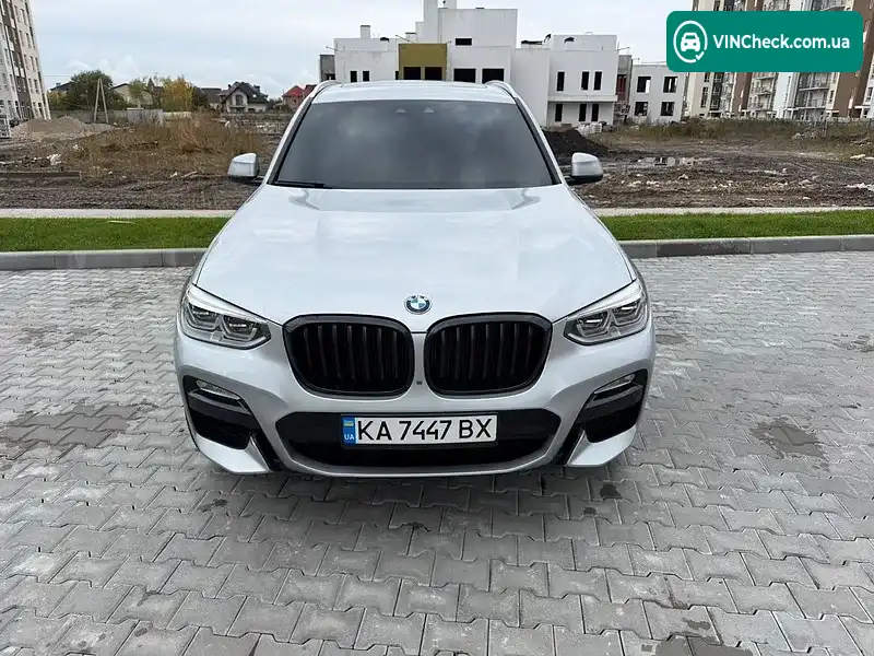 BMW X3 2018, фото з оголошення 2 з 20, VIN 5UXTR7C59KLF30215