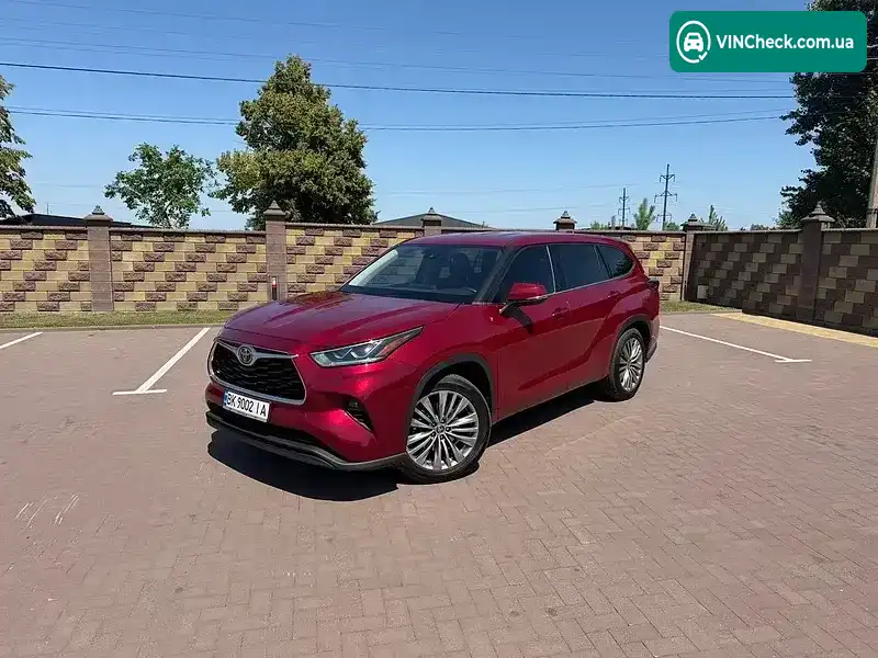 Toyota Highlander 2020, фото з оголошення 1 з 20, VIN 5TDZZRAH4MS035567