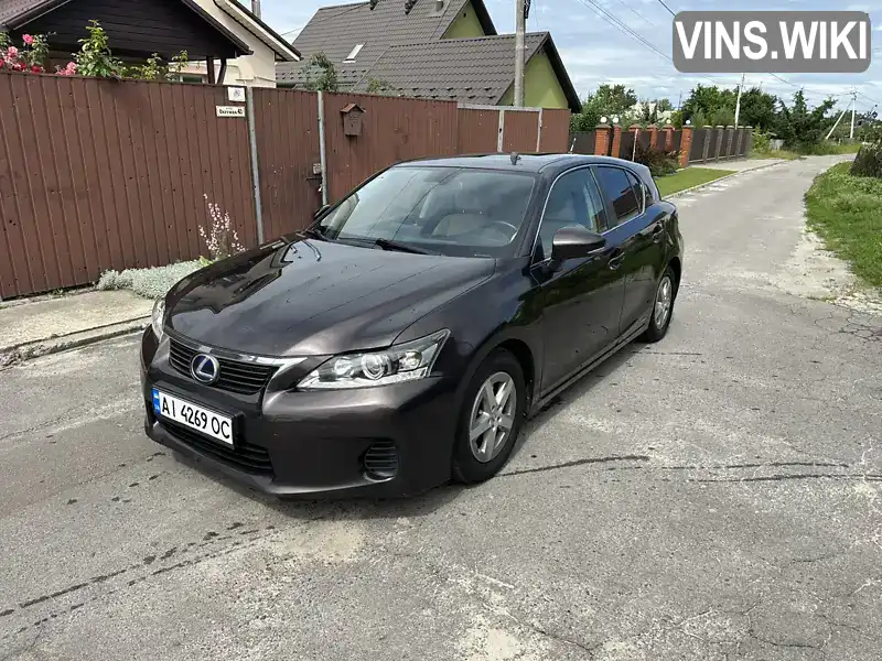 Lexus CT 2012, фото з оголошення 1 з 21, VIN JTHKD5BH802063184