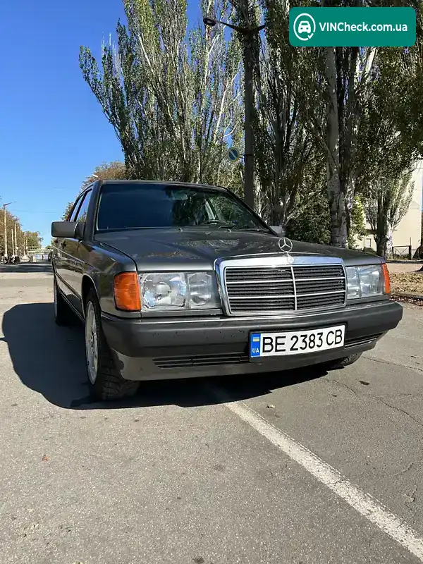Mercedes-Benz 190 1987, фото з оголошення 1 з 21, VIN WDB2011261F370318