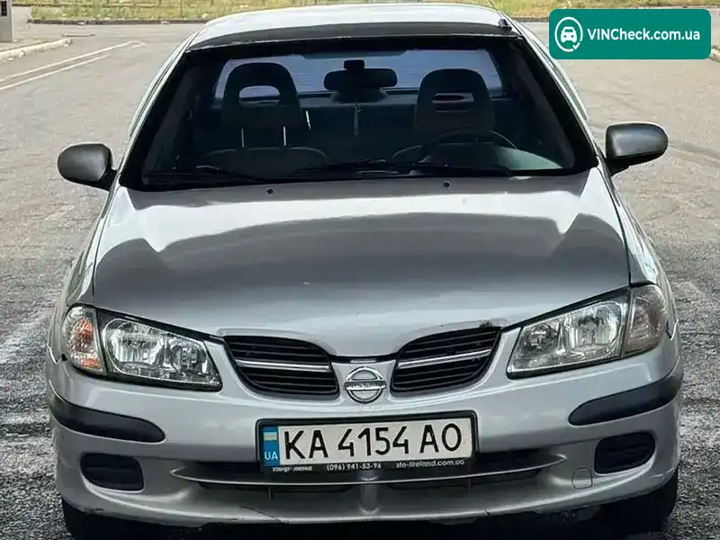 Nissan Almera 2001, фото з оголошення 2 з 20, VIN JN1CFAN16Z0008504