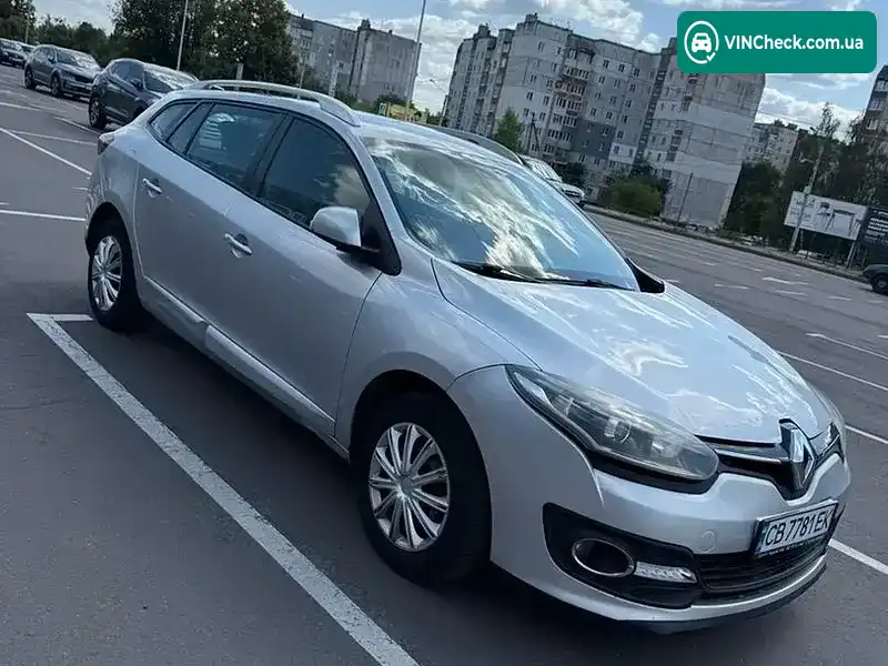 Renault Megane 2015, фото з оголошення 1 з 16, VIN VF1KZ0R0252298680