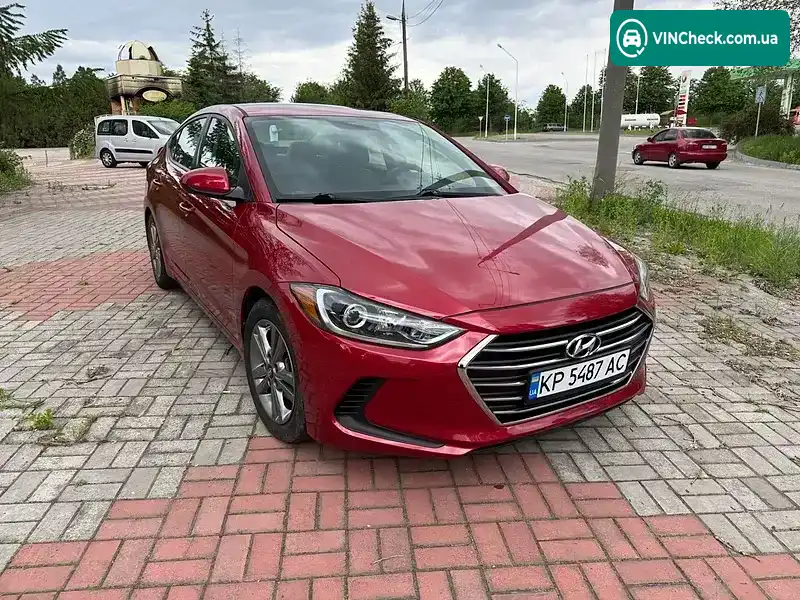 Hyundai Elantra 2018, фото з оголошення 1 з 20, VIN 5NPD84LF3JH355587