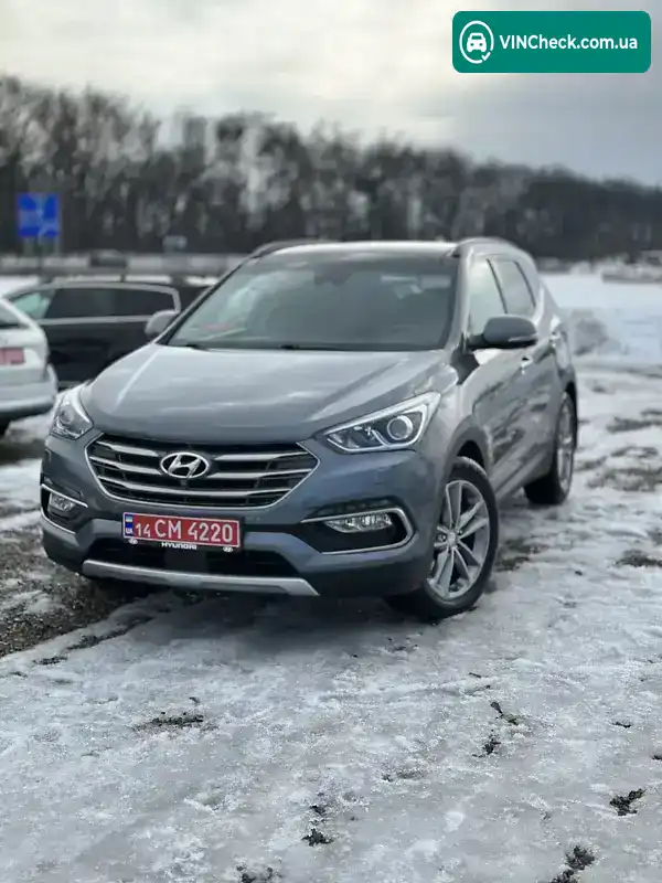 Hyundai Santa FE 2018, фото з оголошення 1 з 20, VIN KMHSW81XDJU815365