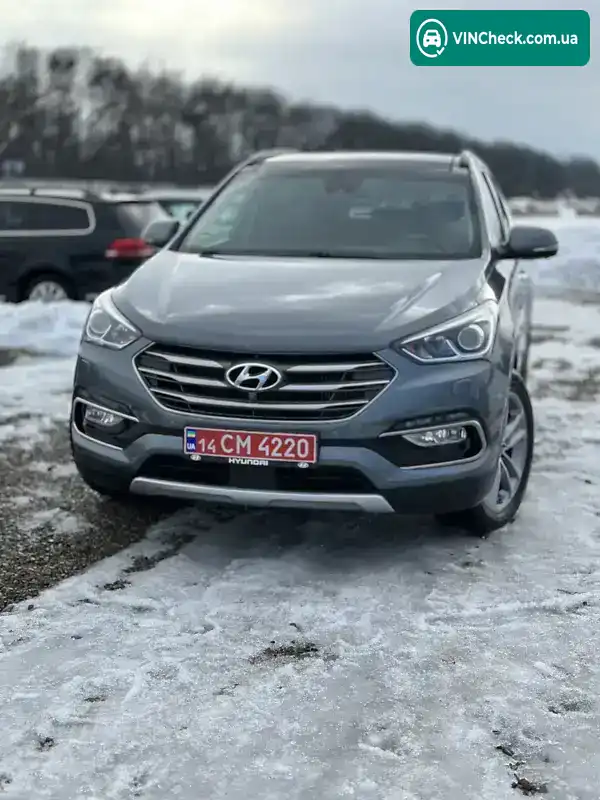 Hyundai Santa FE 2018, фото з оголошення 2 з 20, VIN KMHSW81XDJU815365