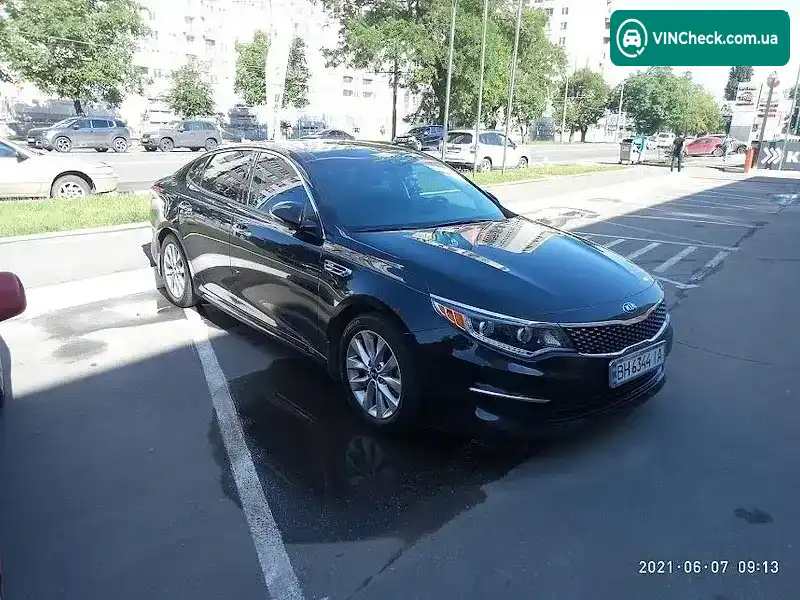 Kia Optima 2015, фото з оголошення 2 з 3, VIN 5XXGU4L34GG031518