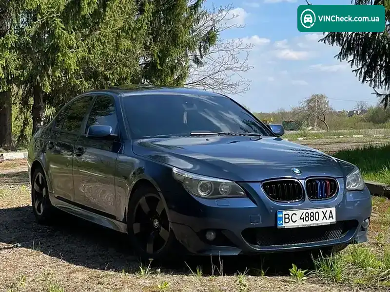 BMW 5 Series 2004, фото з оголошення 2 з 20, VIN WBANC710X0B827199