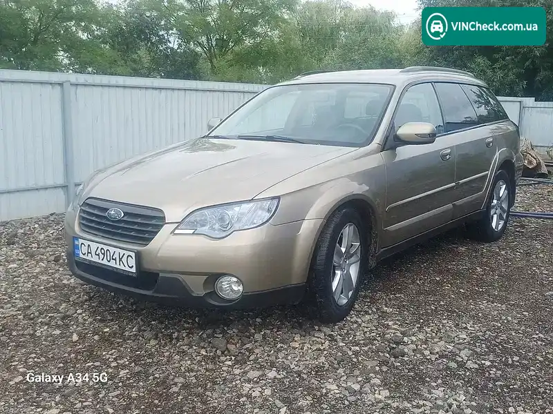 Subaru Outback 2007, фото з оголошення 2 з 16, VIN JF1BP9LLA8G089602