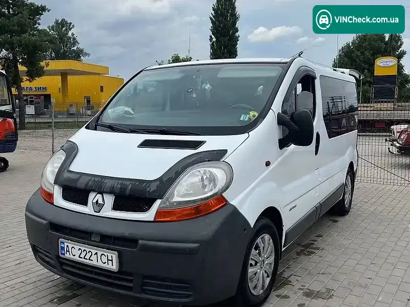 Renault Trafic 2002, фото з оголошення 1 з 10, VIN VF1FLACA62V135077