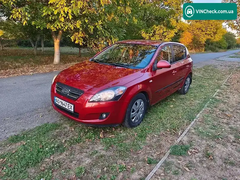 Kia Ceed 2008, фото з оголошення 1 з 13, VIN U5YFF24429L129662
