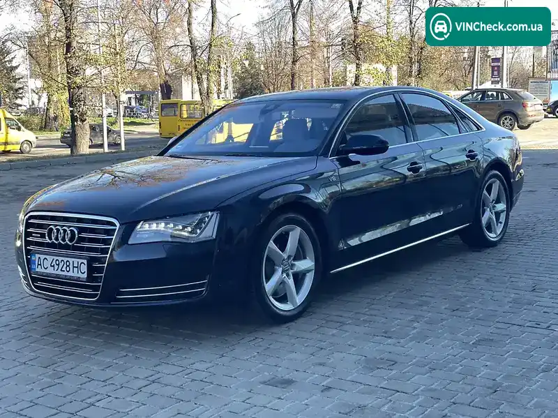 Audi A8 2010, фото з оголошення 1 з 20, VIN WAUZZZ4H3BN006816