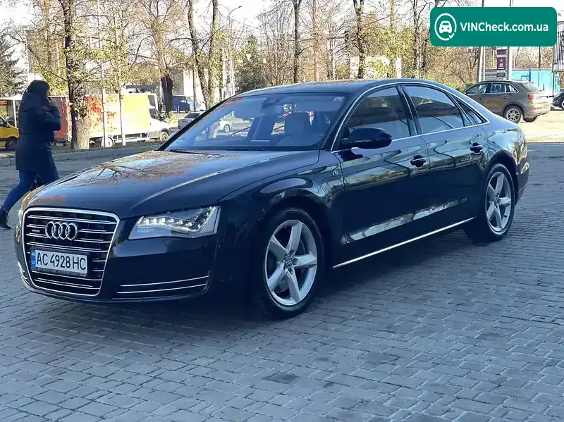 Audi A8 2010, фото з оголошення 2 з 20, VIN WAUZZZ4H3BN006816