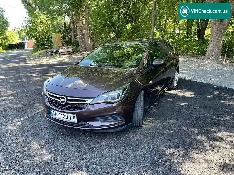 Opel Astra 2017, фото з оголошення 1 з 16, VIN W0LBD8EL1H8072237