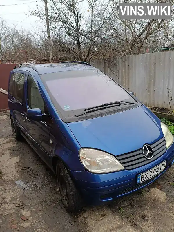 Mercedes-Benz Vaneo 2003, фото з оголошення 2 з 10, VIN WDB4147001N225531