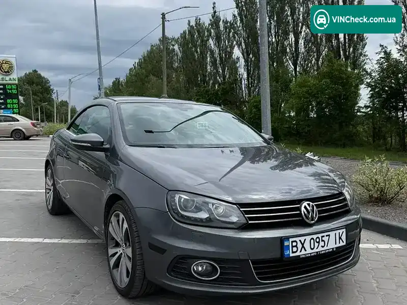 Volkswagen Eos 2012, фото з оголошення 1 з 20, VIN WVWFW8AH1DV003395