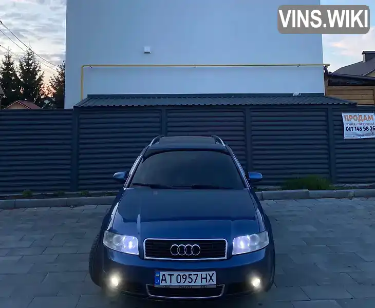 Audi A4 2003, фото з оголошення 2 з 12, VIN WAUZZZ8EX4A132181