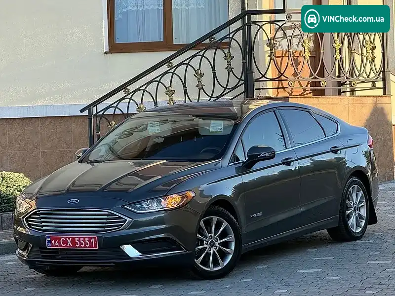 Ford Fusion 2017, фото з оголошення 1 з 20, VIN 3FA6P0LU3HR215832