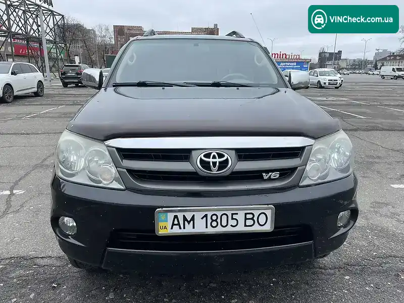 Toyota Fortuner 2007, фото з оголошення 1 з 20, VIN MHFYU59G807001204