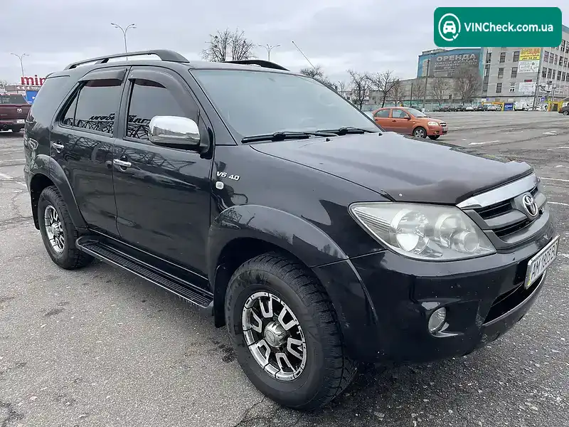 Toyota Fortuner 2007, фото з оголошення 2 з 20, VIN MHFYU59G807001204