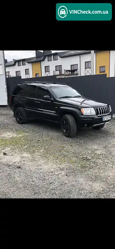 Jeep Grand Cherokee 2004, фото з оголошення 1 з 12, VIN 1J8G2E8A34Y146525