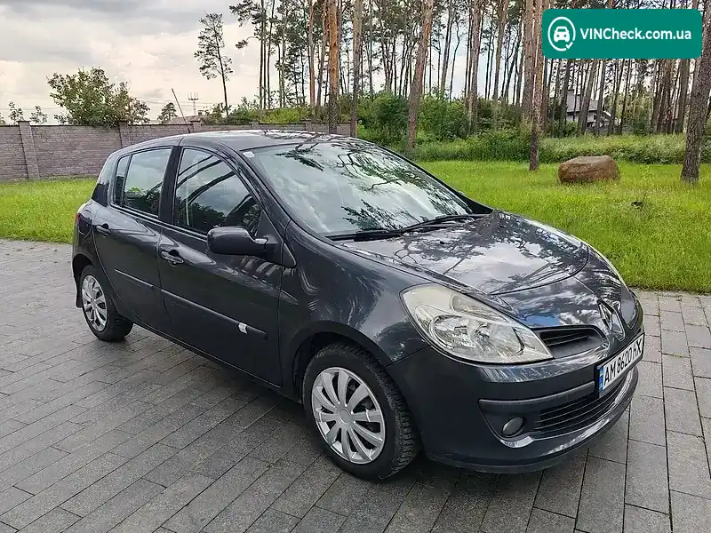 Renault Clio 2008, фото з оголошення 1 з 14, VIN VF1BR1JBH39979941