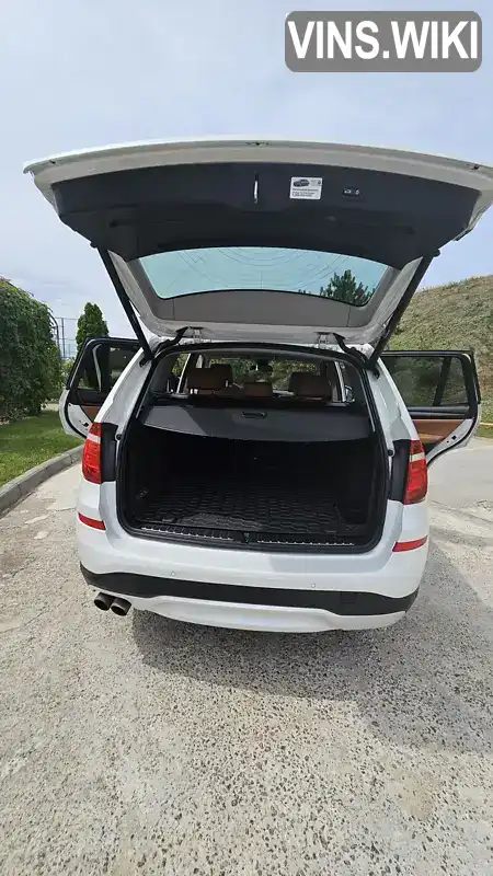 BMW X3 2016, фото з оголошення 2 з 9, VIN 5UXWX9C55H0D99521