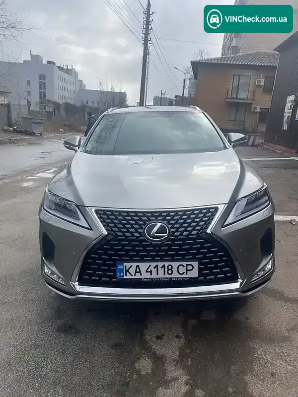 Lexus RX 2020, фото з оголошення 1 з 6, VIN JTJBAMCA102133904