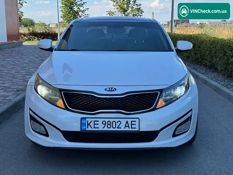 Kia Optima 2015, фото з оголошення 2 з 20, VIN 5XXGM4A76FG509538