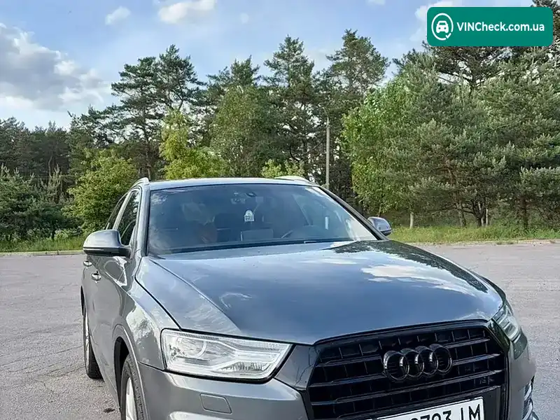Audi Q3 2016, фото з оголошення 2 з 17, VIN WA1BCCFS3HR009254
