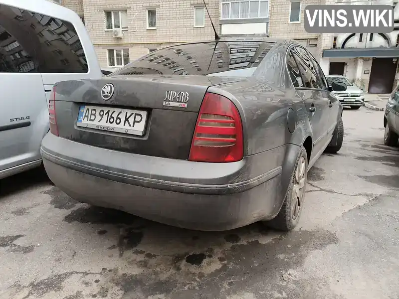 Skoda Superb 2003, фото з оголошення 2 з 13, VIN TMBDU63U239037347