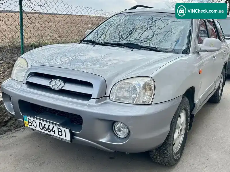 Hyundai Santa FE 2005, фото з оголошення 1 з 5, VIN Y6LSC81VP5L000166