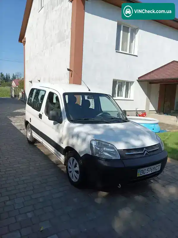 Citroen Berlingo 2007, фото з оголошення 1 з 12, VIN VF7GB9HWC94341038