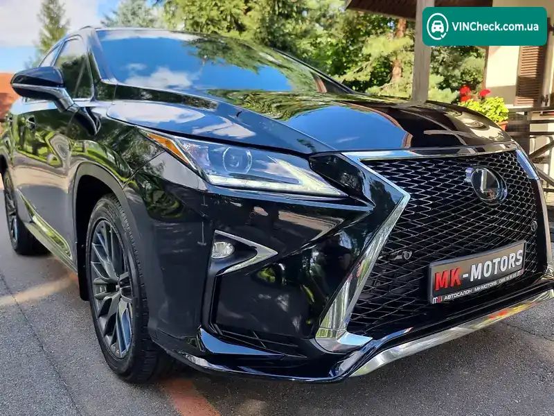 Lexus RX 2016, фото з оголошення 1 з 20, VIN 2T2ZZMCA1HC049780