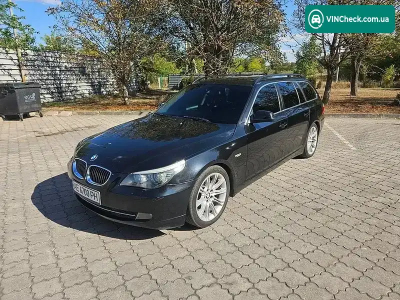 BMW 5 Series 2009, фото з оголошення 1 з 16, VIN WBAPX51010C145744