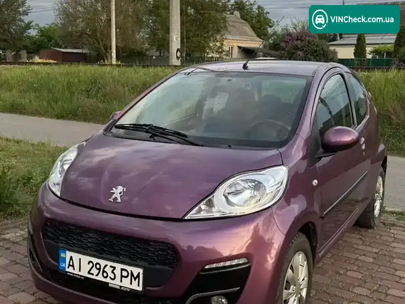 Peugeot 107 2013, фото з оголошення 1 з 18, VIN VF3PMCFB0DR044718
