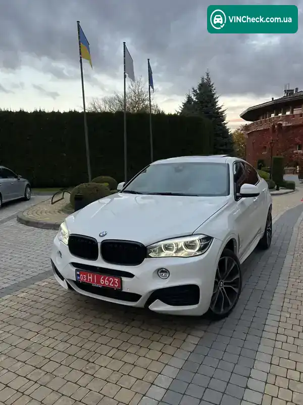 BMW X6 2017, фото з оголошення 2 з 21, VIN 5UXKU2C30H0U29518