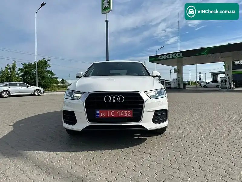 Audi Q3 2017, фото з оголошення 1 з 20, VIN WA1BCCFS3HR016852