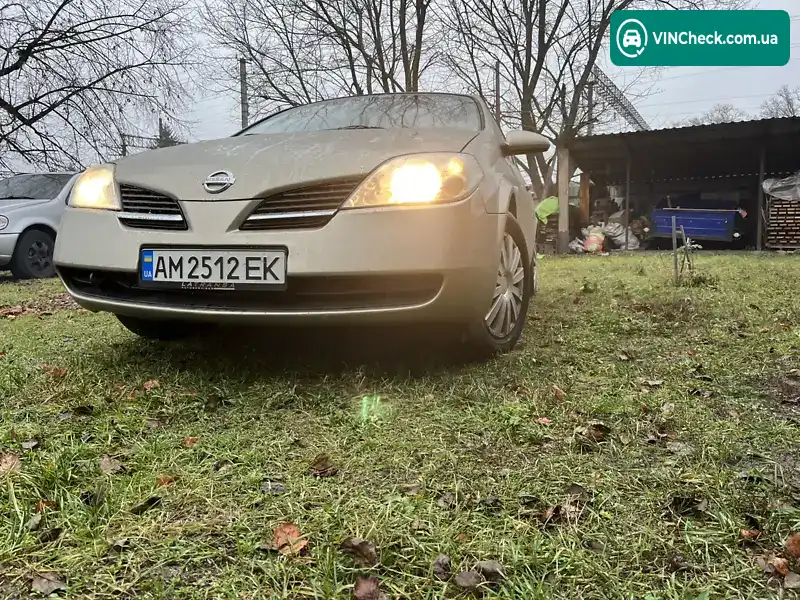 Nissan Primera 2004, фото з оголошення 1 з 11, VIN SJNBAAP12U0169939