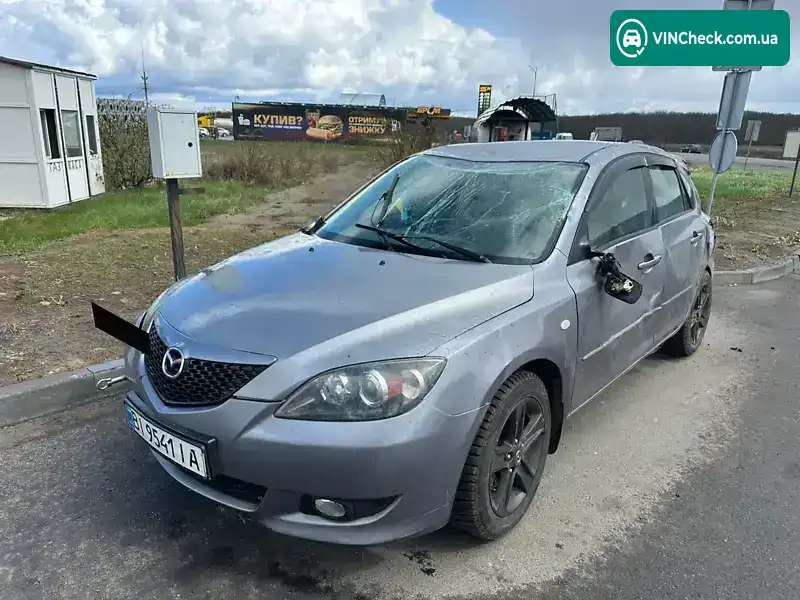 Mazda 3 2006, фото з оголошення 1 з 16, VIN JMZBK14Z561308453