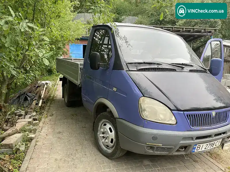 ГАЗ 3302 Газель 2006, фото з оголошення 1 з 8, VIN X9633021062107692
