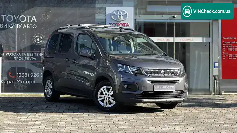 Peugeot Rifter 2019, фото з оголошення 2 з 21, VIN VR3ECYHZRKJ847147