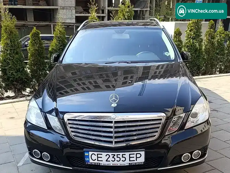 Mercedes-Benz E-Class 2010, фото з оголошення 1 з 10, VIN WDD2122021A363017