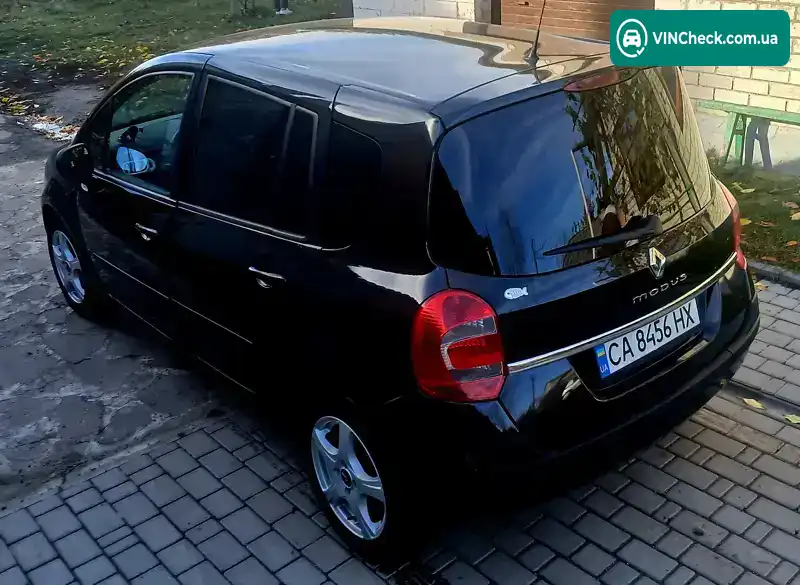 Renault Modus 2008, фото з оголошення 2 з 17, VIN VF1JP0WF539452675