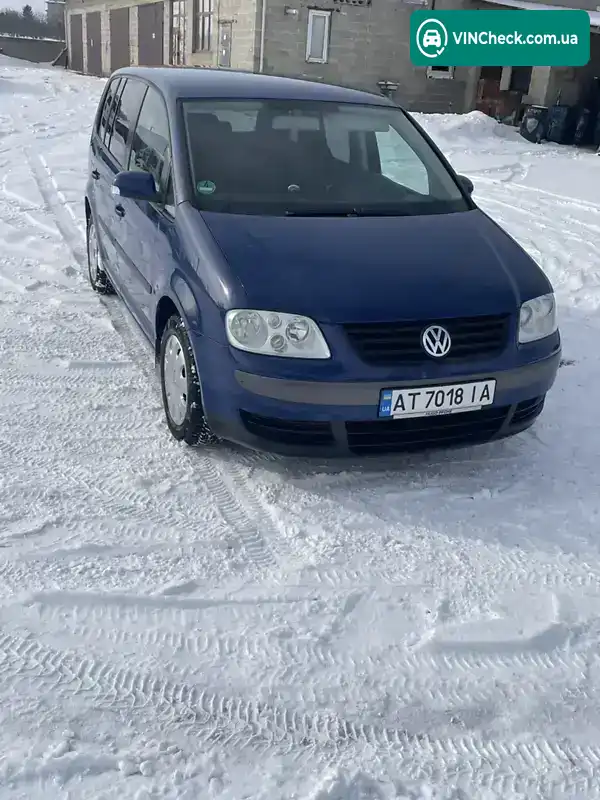 Volkswagen Touran 2004, фото з оголошення 1 з 4, VIN WVGZZZ1TZ4W146191