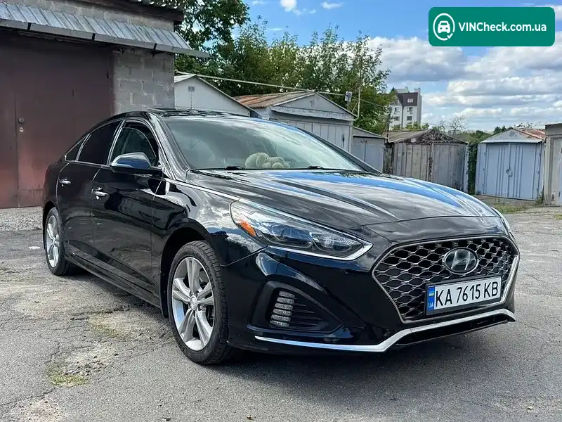 Hyundai Sonata 2018, фото з оголошення 2 з 20, VIN 5NPE34AF6JH703503