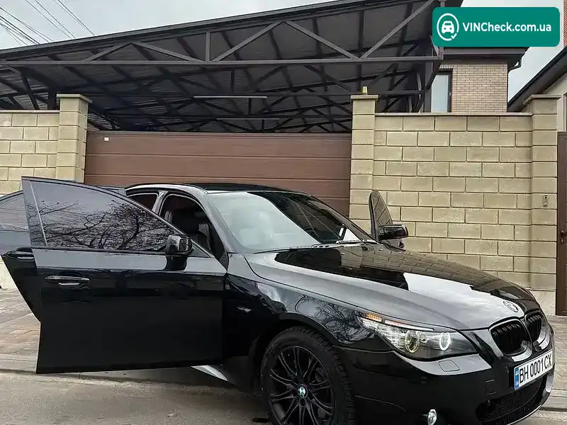 BMW 5 Series 2008, фото з оголошення 1 з 20, VIN WBANY710X0C052267