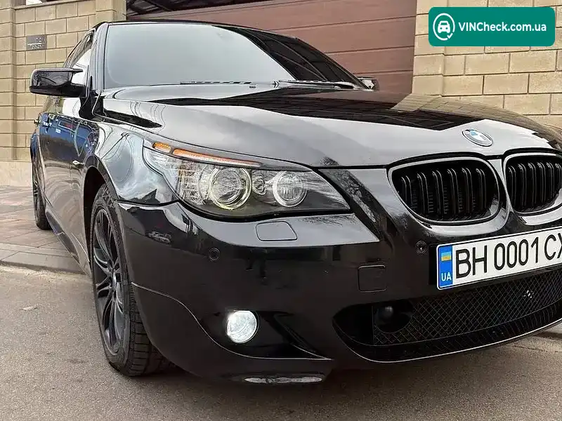 BMW 5 Series 2008, фото з оголошення 2 з 20, VIN WBANY710X0C052267