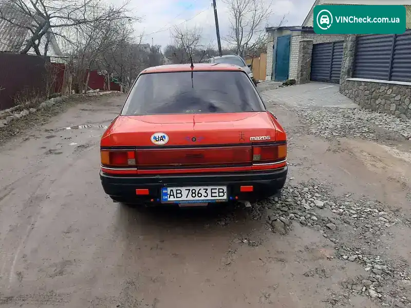 Mazda 323 1991, фото з оголошення 2 з 13, VIN JMZBG12B200344560